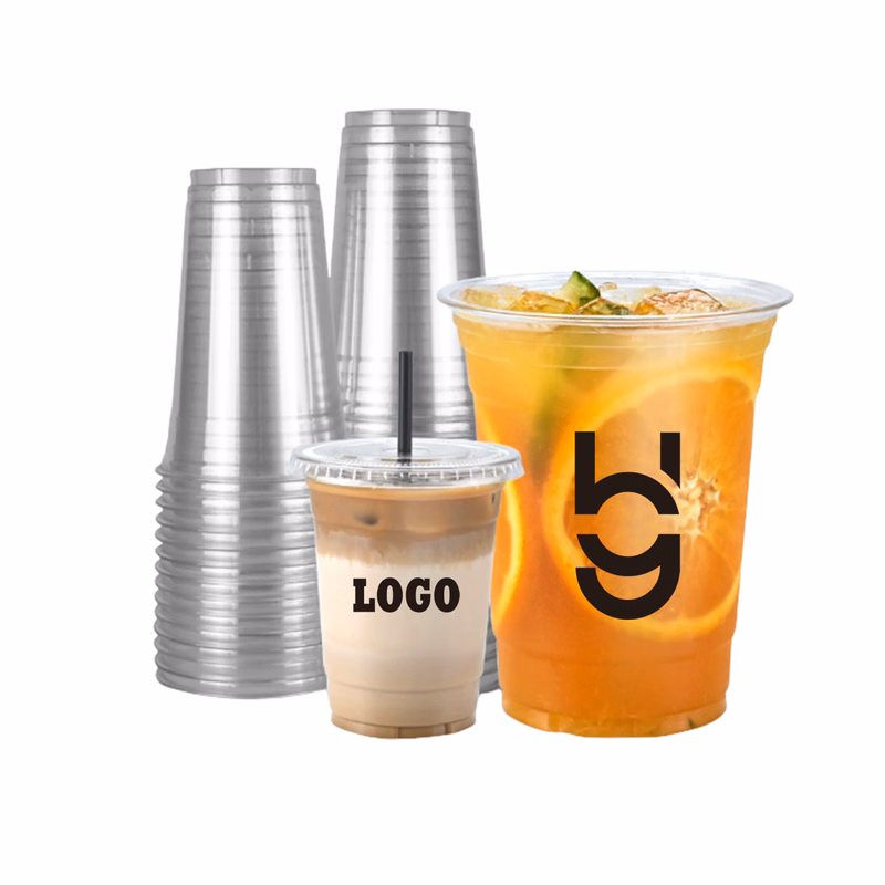 Clear Disposable Plastic Cups MOQ200