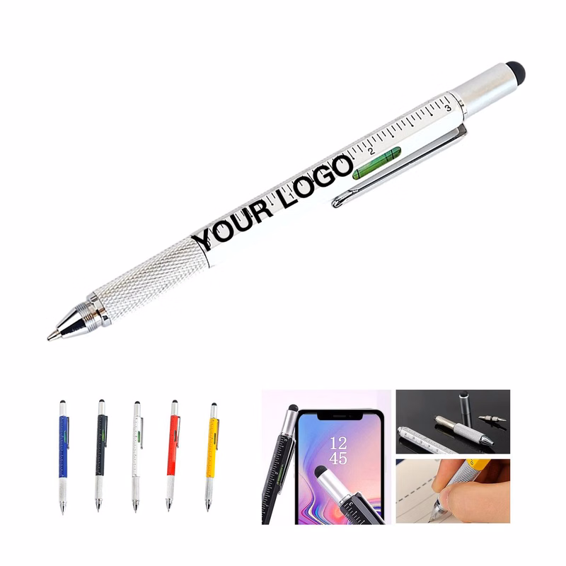 All in One Tool Pen with Stylus and Screwdrivers