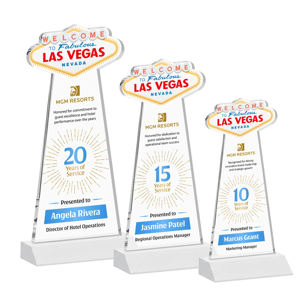 Las Vegas VividPrint™ Award - White 1