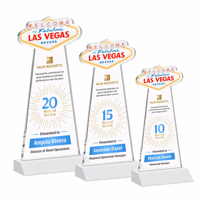 Las Vegas VividPrint™ Award - White