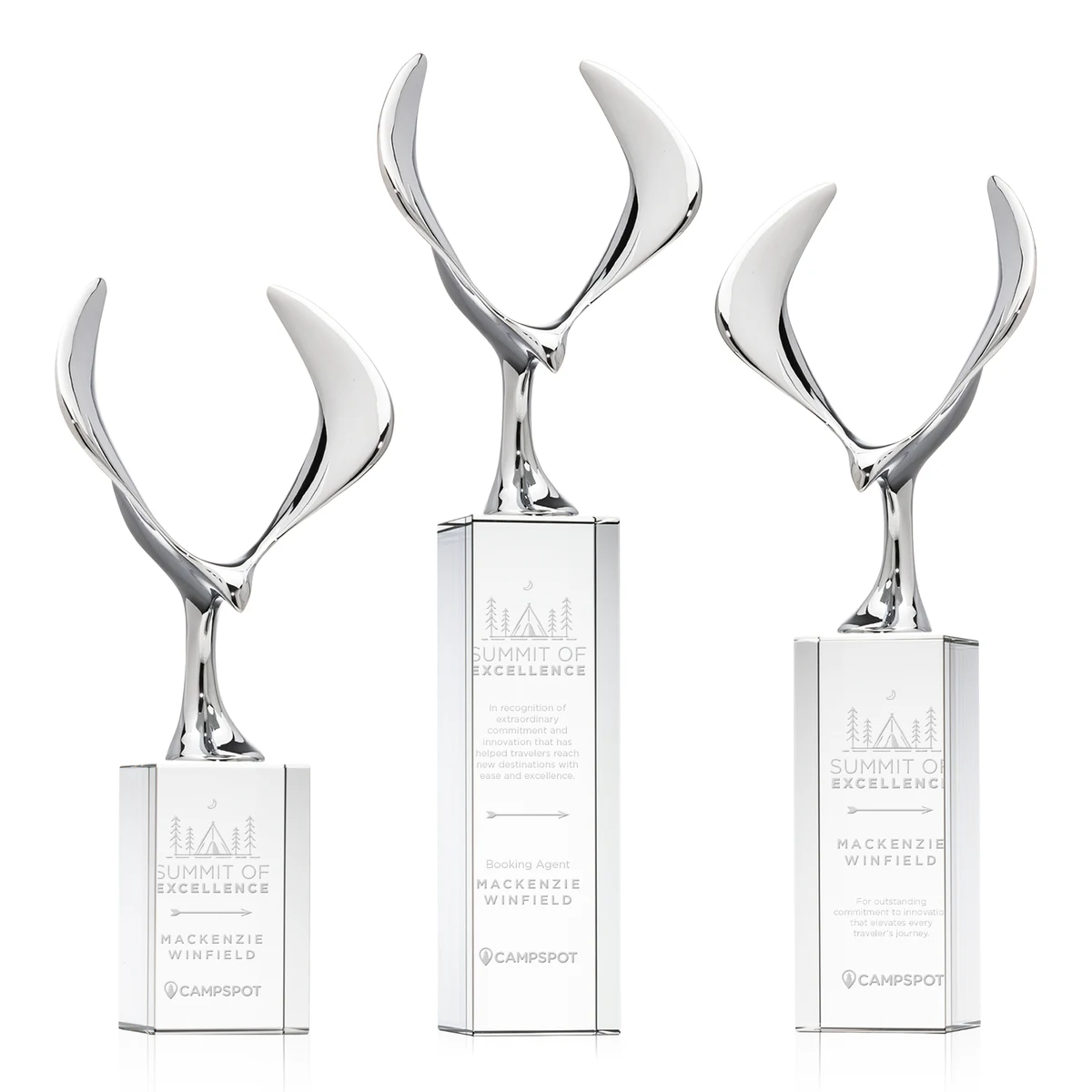 Maverick Eagle Award on Dakota Base - Clear 1