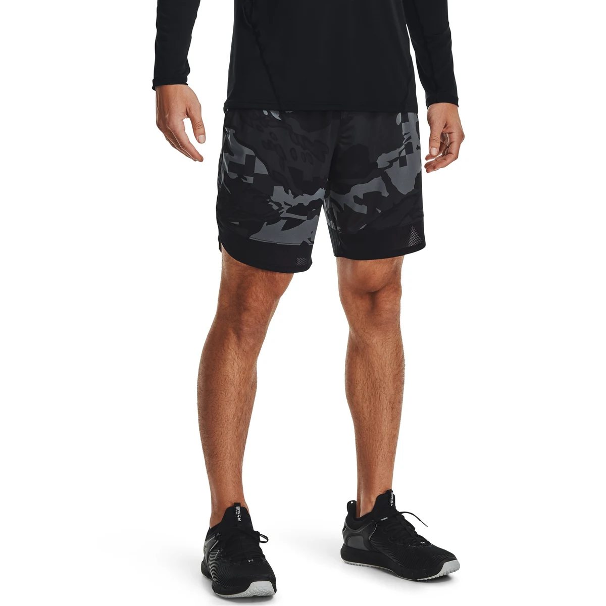 UA Train Stretch Camo Men's Shorts 1