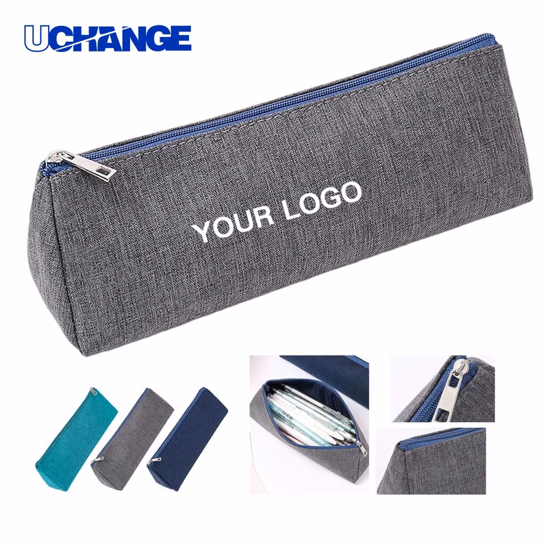 Large Capacity Triangle Pencil Storage Bag Organizer