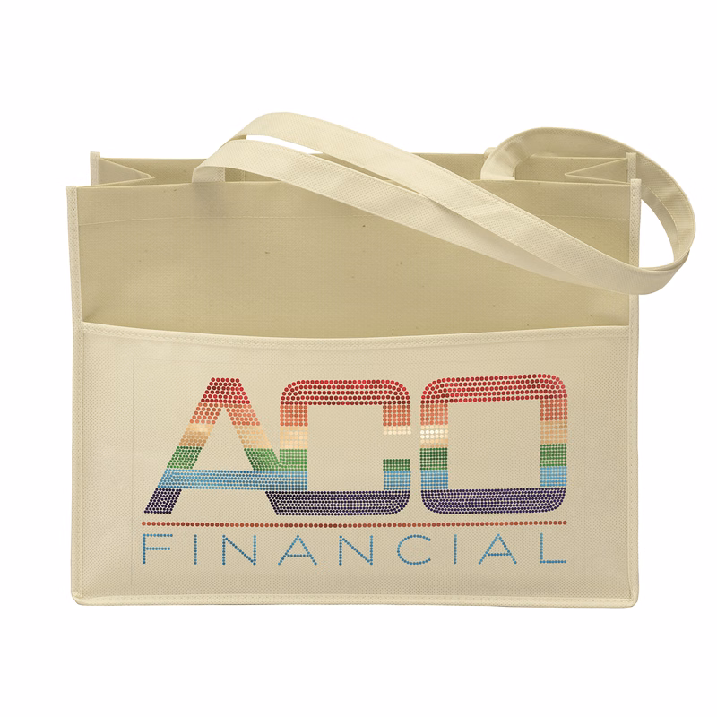 Dunes™- Matte-Laminated Tote Bag - Sparkle
