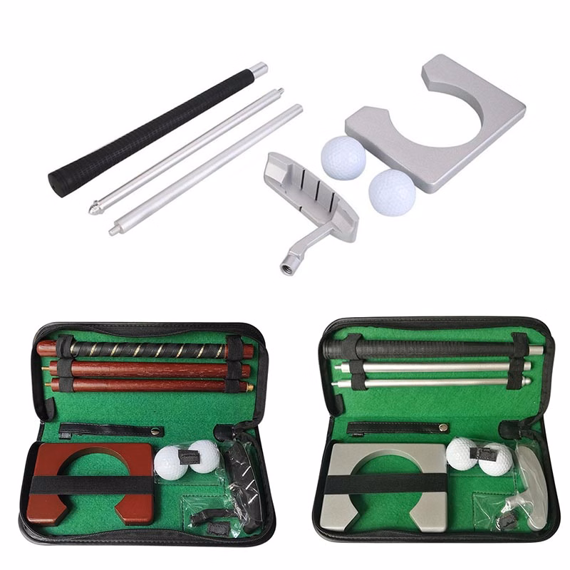 Golf Club Aluminum Alloy Putter Kit for Travel and Indoor