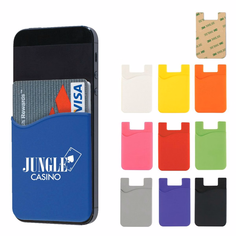 Custom Logo Silicone card holder