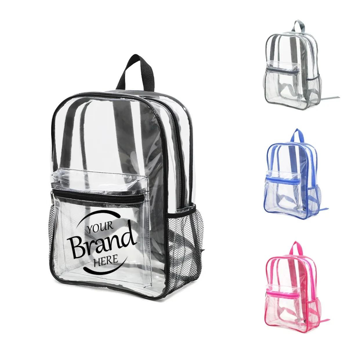 Transparent Backpack For Security 1