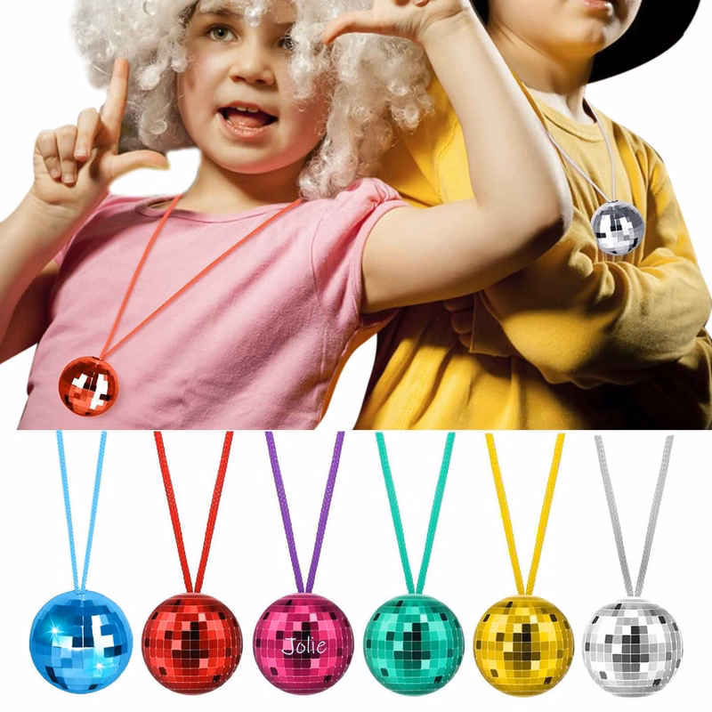 Disco Ball Necklaces