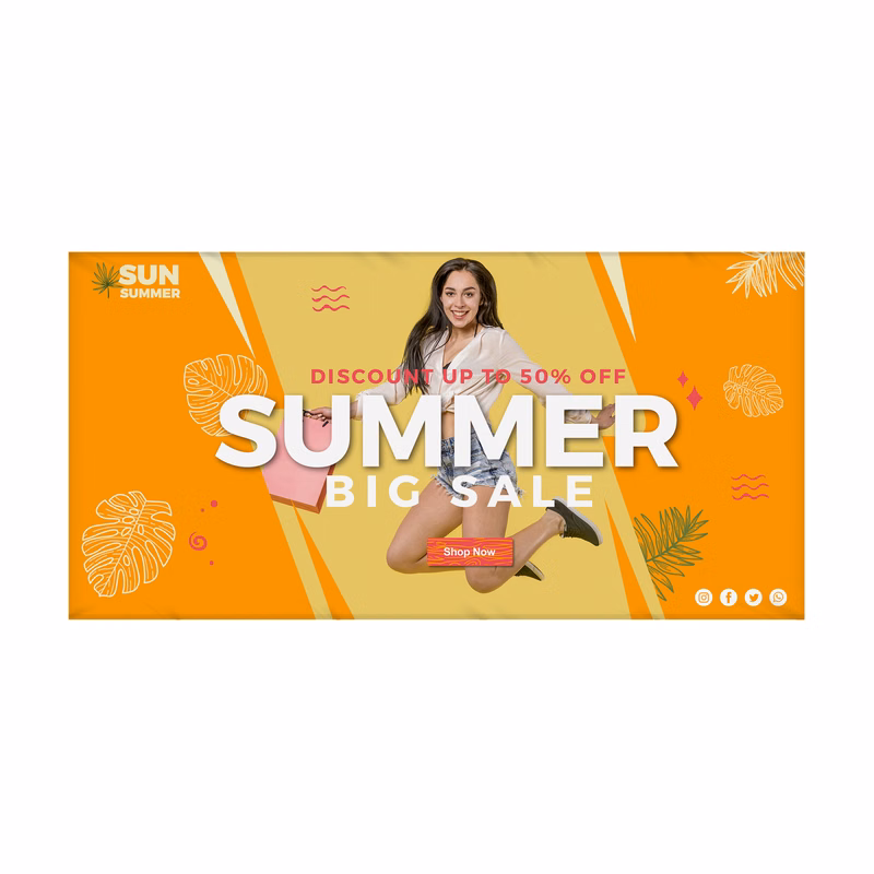 10'x20' Pop Up Fabric Foldable Display