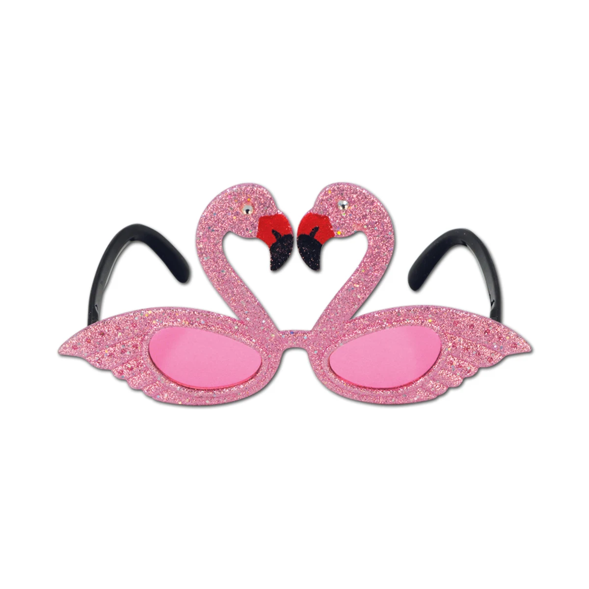 Glittered Flamingo Fanci Frames 1
