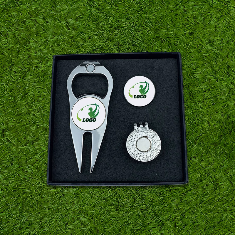 Golf Hat Clip Ball Marker Gift Set