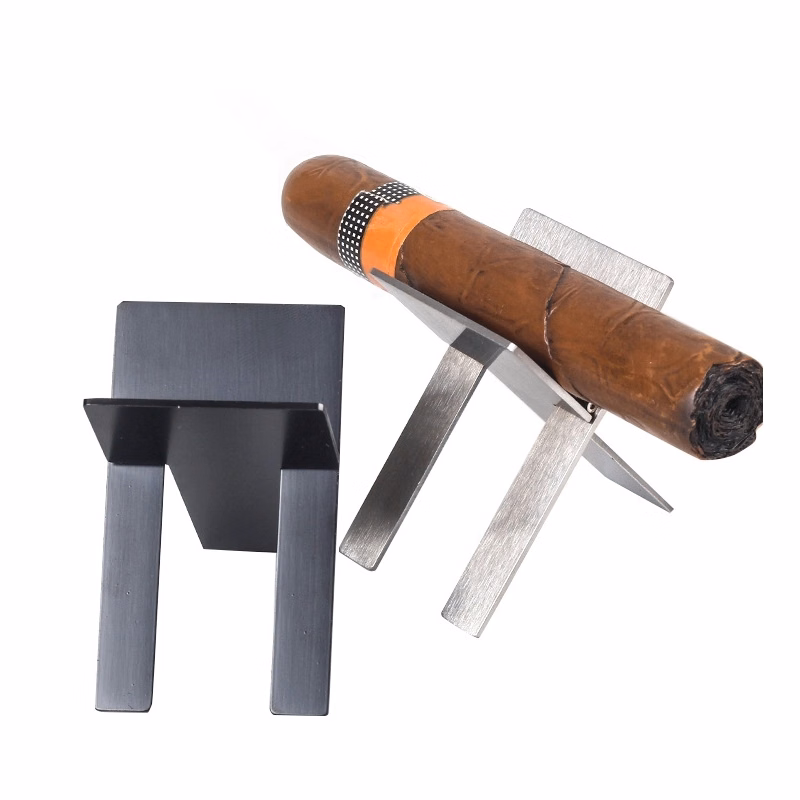 Foldable Tripod Stainless Steel Cigar Holder