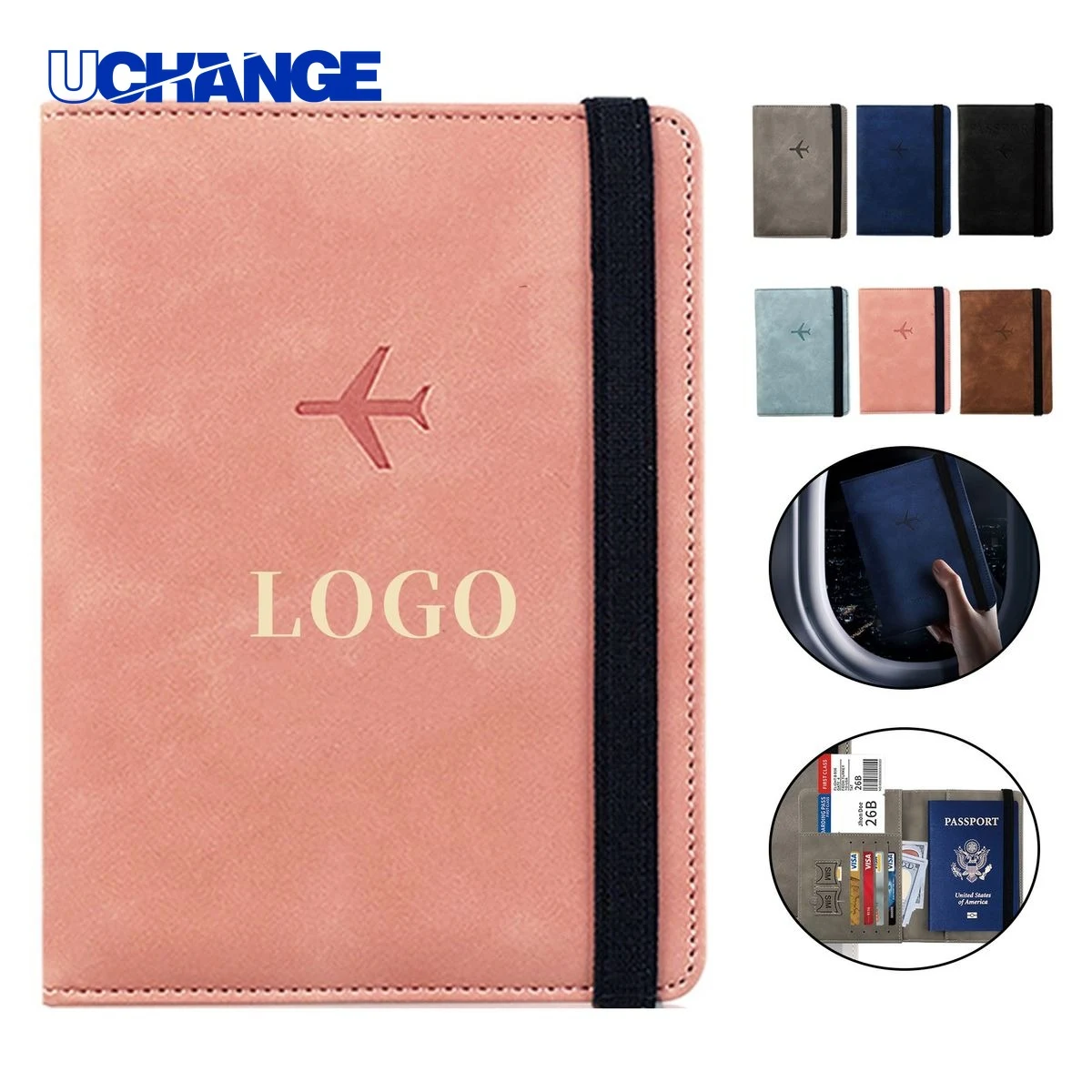 PU Leather Travel Document Case Holder 1