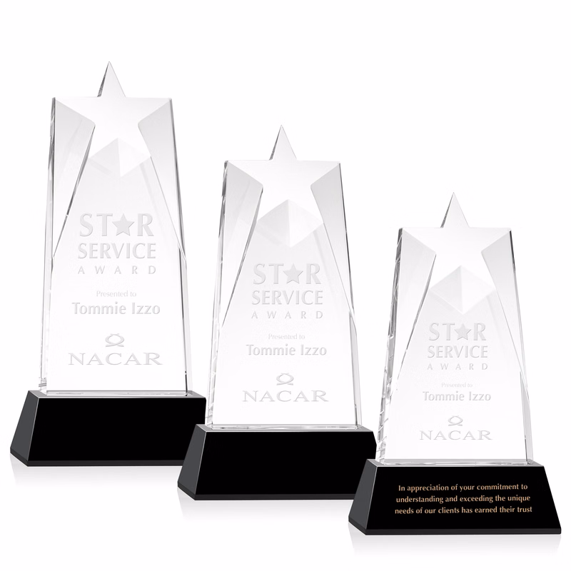 Millington Star on Base - Black