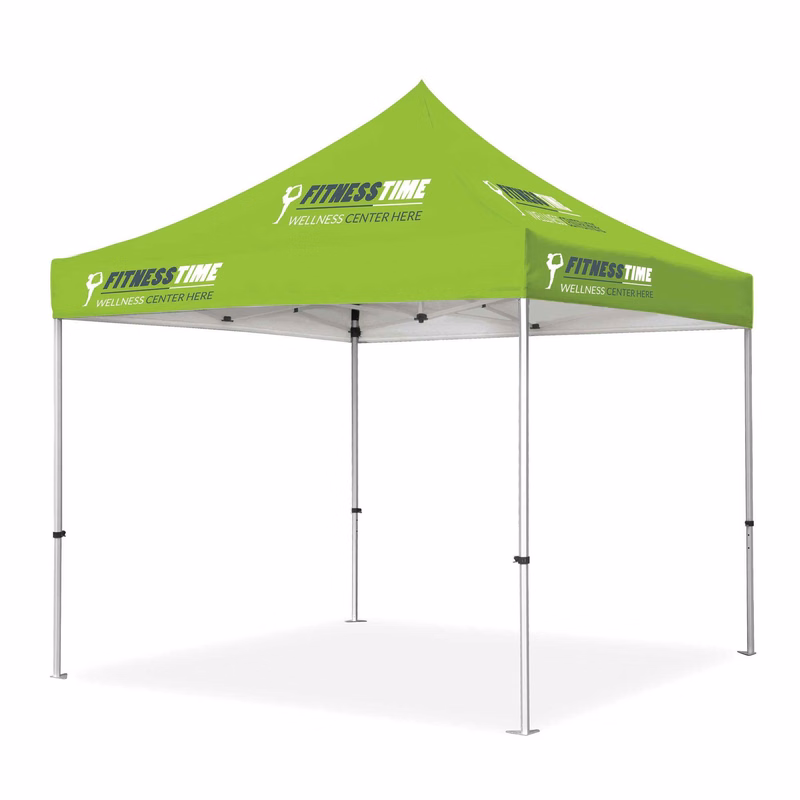10'x10' Deluxe White Steel Frame Tent Kit