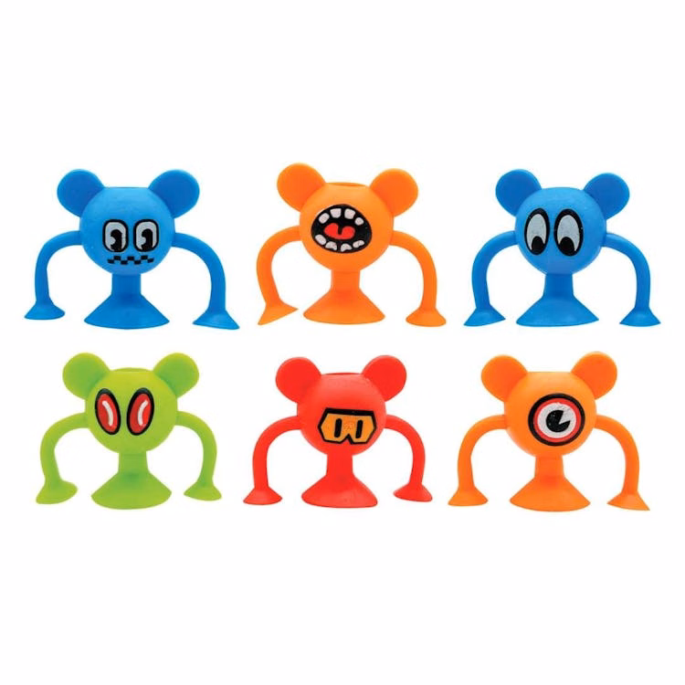 Suction Monster Pencil Stands Assorted 24 Pack