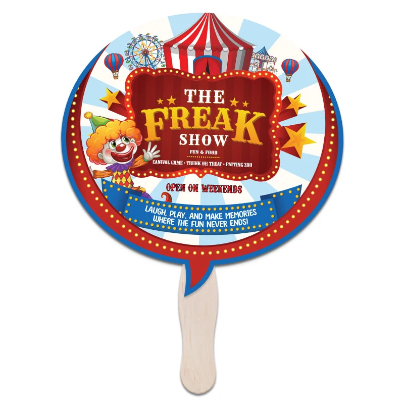 Bubble Hand Fans 1