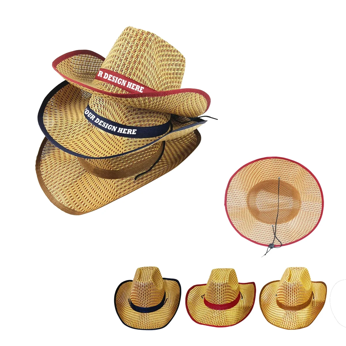 Outdoor Cowboy Straw Hats 1