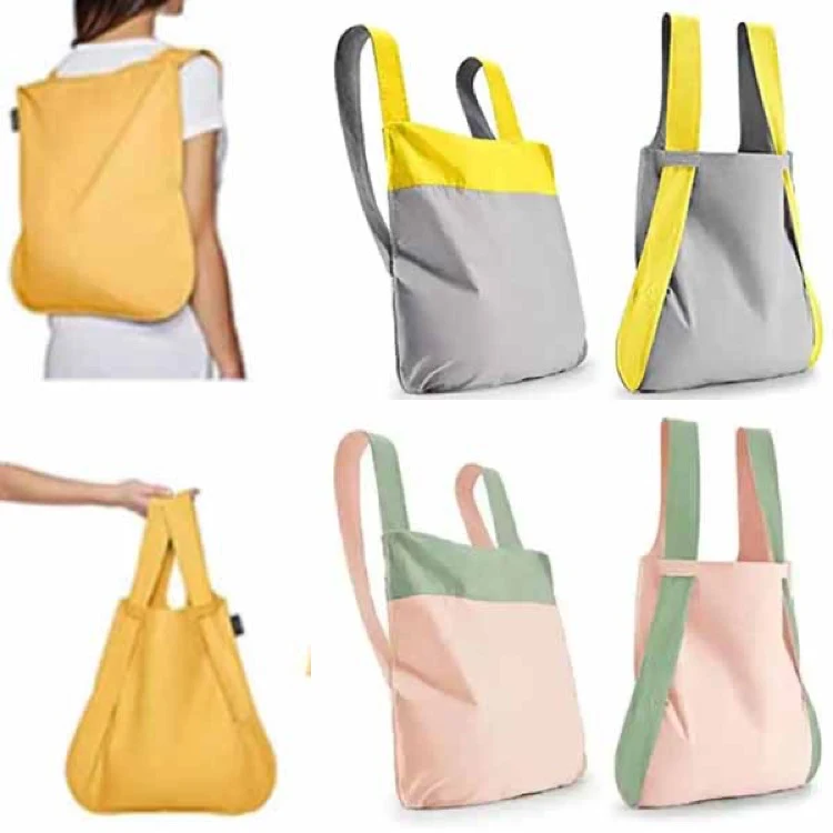 Custom Canvas Tote Bag Backpack, custom tote bag with logo imprint 1