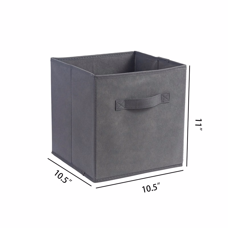 Fabric Storage Box With Handle Organizer