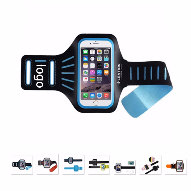 Reflective Sports Armband With Key Storage Pocket