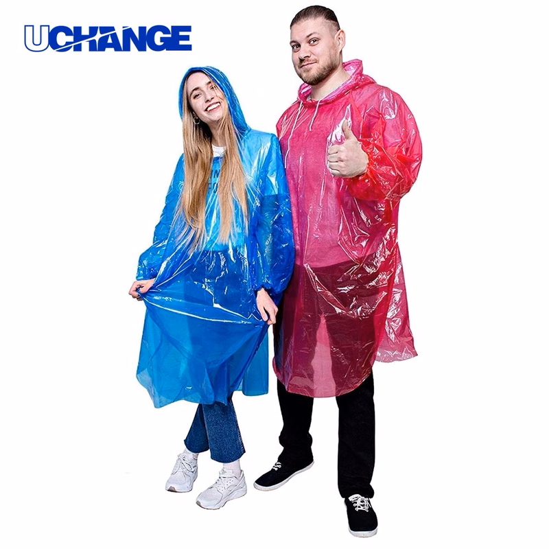 Disposable Adult Raincoat Emergency & Outdoor Weather Protection