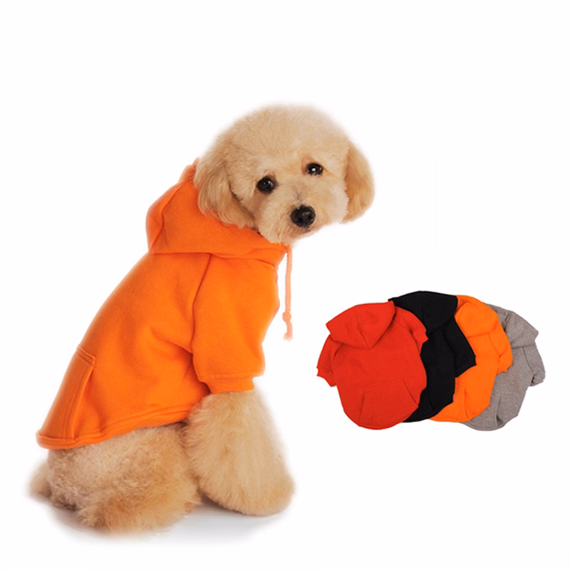 Dog Sweater Hoodie With Pockets