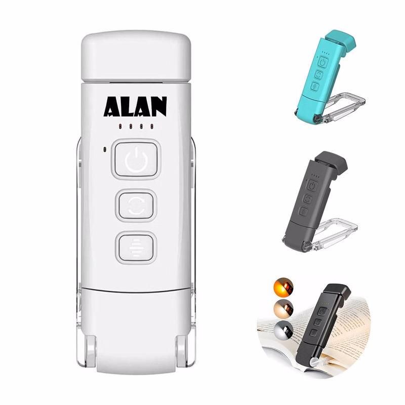 USB portable book holder night light for reading