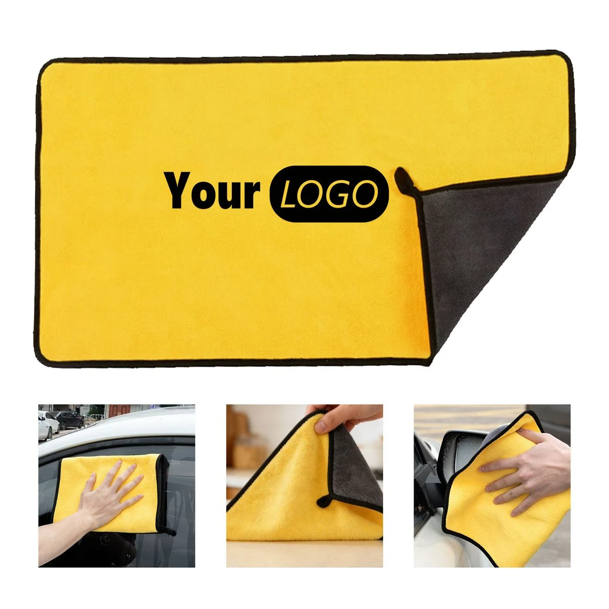 Dual purpose cleaning towel for both home and car 1