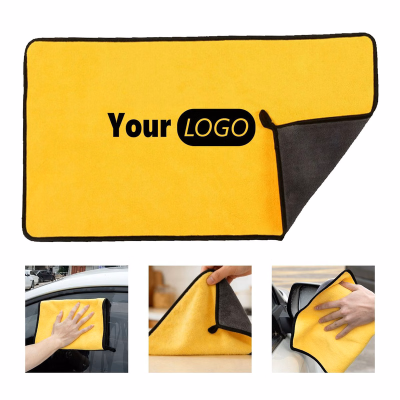 Dual purpose cleaning towel for both home and car