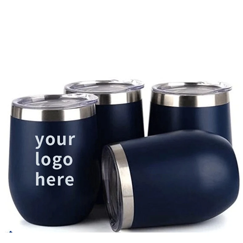 12Oz Stainless Steel Wine Tumblers 1