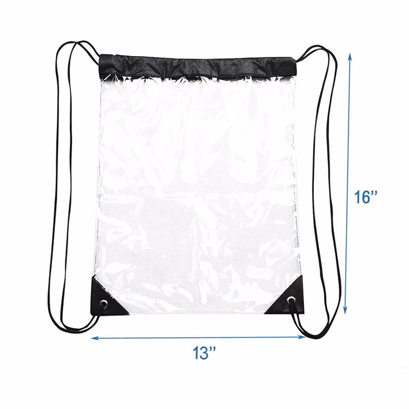 Transparent Drawstring Backpack