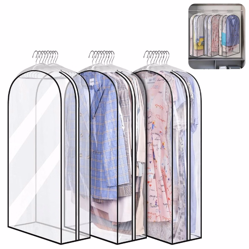 40" Suit Bags for Closet Storage Hanging Clothes