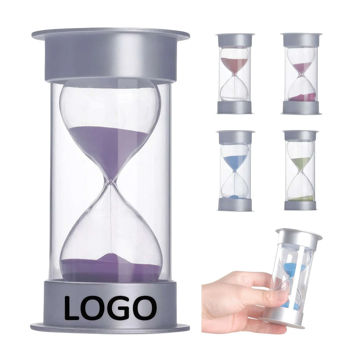 Hourglass Sand Timer 5/10/15/30/45/60 Minutes 1