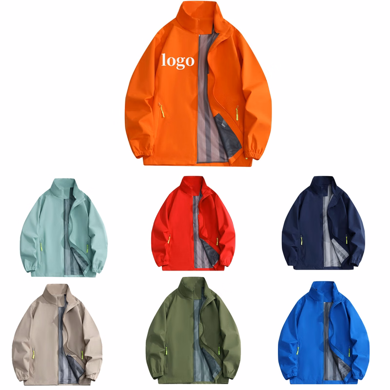 Stand Collar Outdoor Waterproof Windproof Jacket