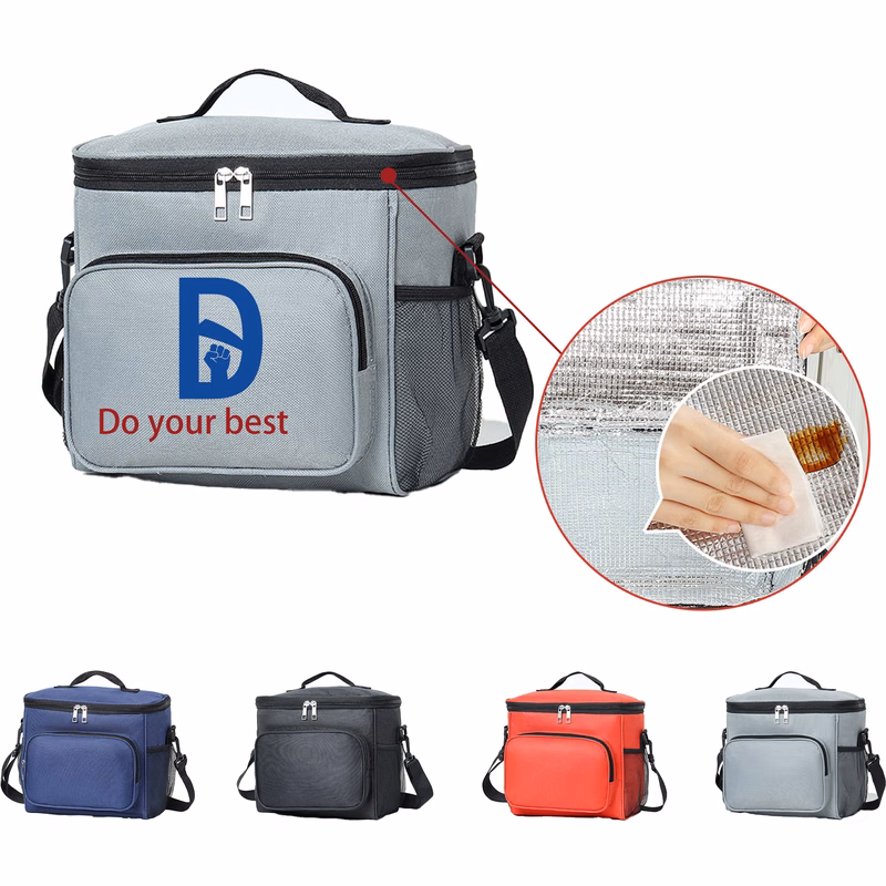 Insulated Cooler Bag With One-shoulder Strap