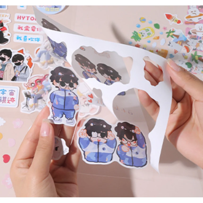 Full Color Die Cut Stickers 1