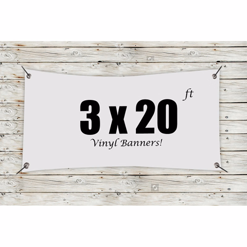 Custom 3' x 20' Vinyl Banners