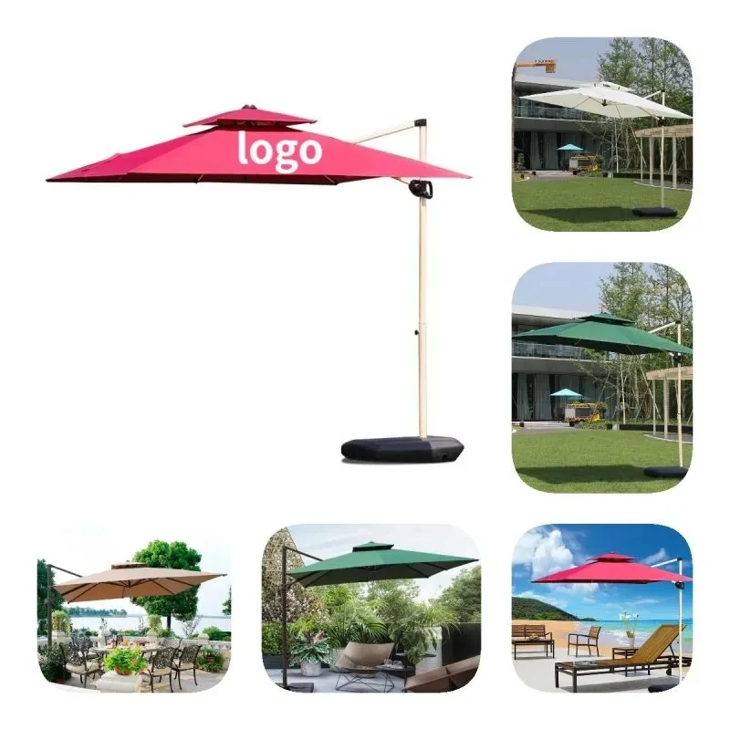 Outdoor Patio Square Umbrella 1