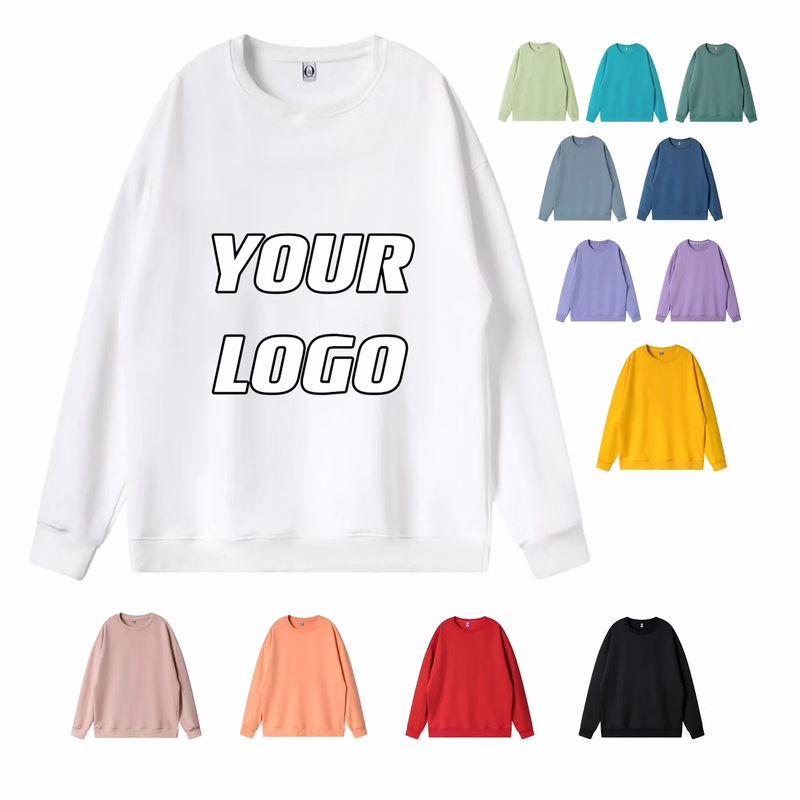 Custom Advertising Long-Sleeve Tops Fashion Pullover