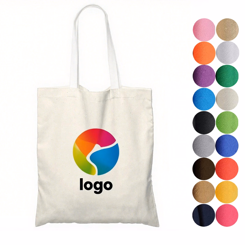 Customized Single-Shoulder Canvas Tote Bag