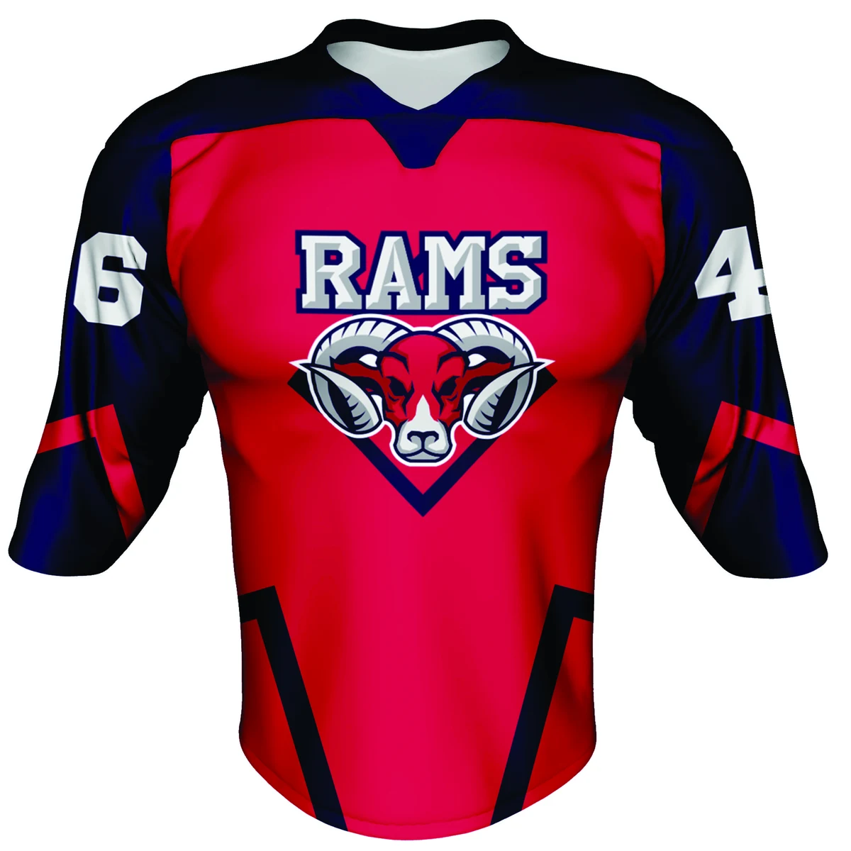 Huron Box Lacrosse Jersey 1