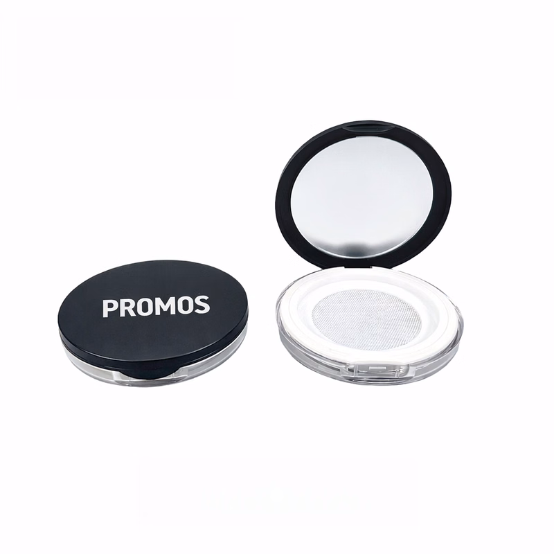Cosmetic Powder Container With Mirror
