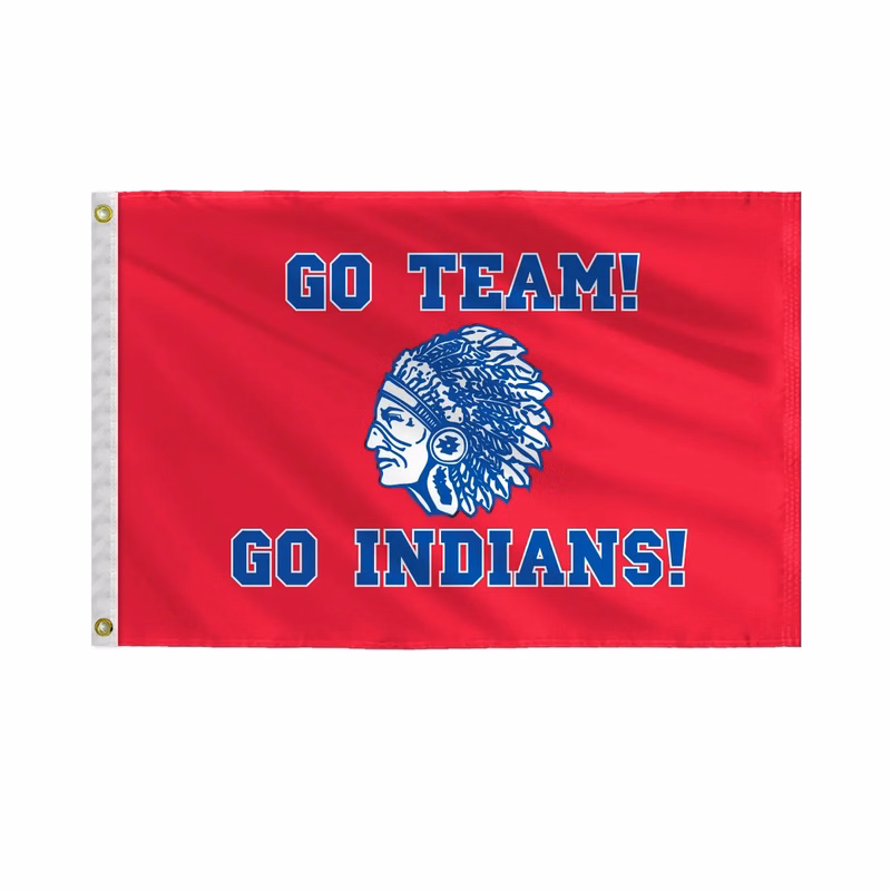 Indian Mascot Flags