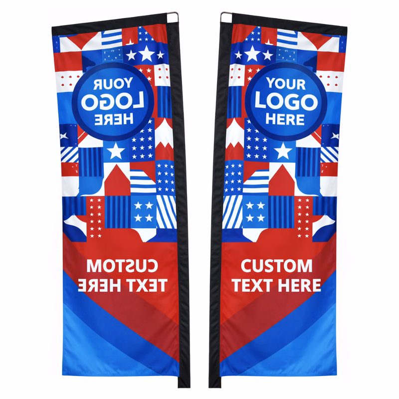 12 ft Replacement Banner Flag Double Sided