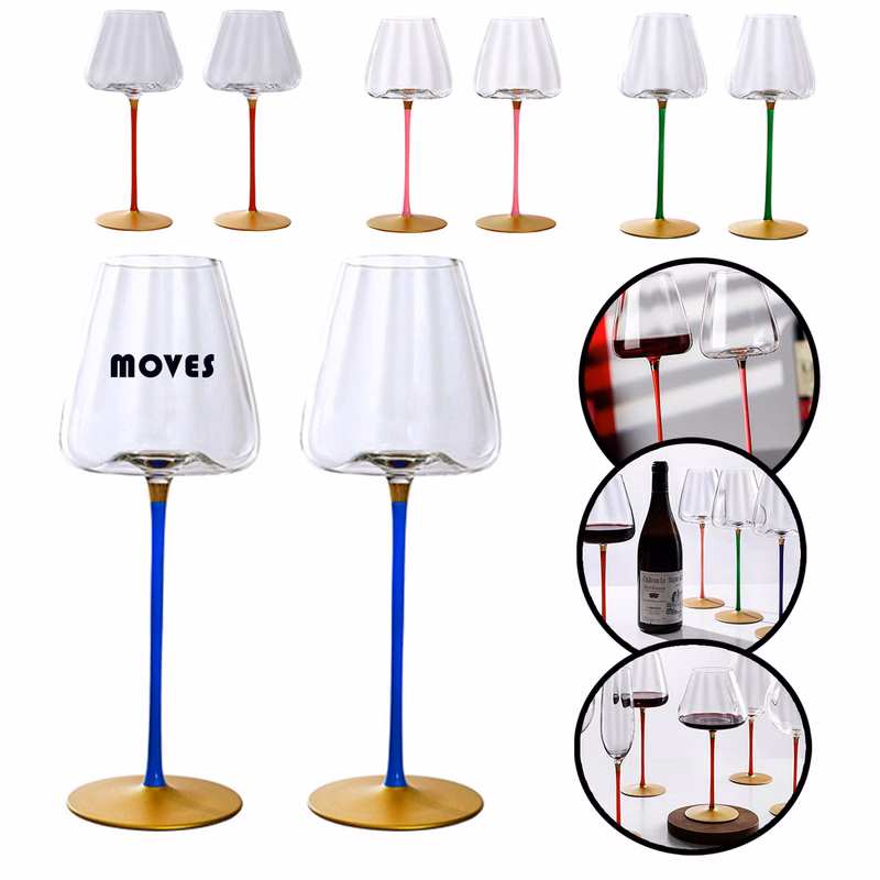 Burgundy  Red Wine Glass