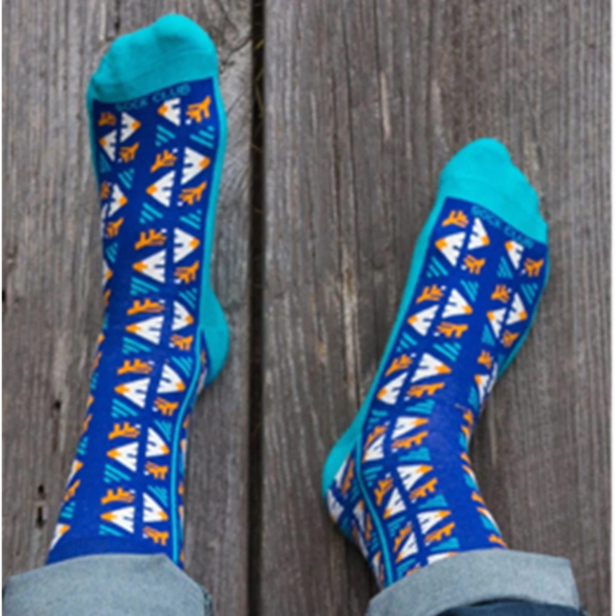 Cotton Party Socks - Lively Designs for Festive Occasions - American Made 1