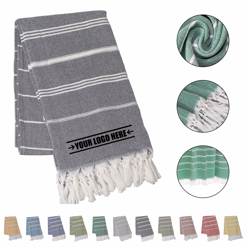Large Beach Towel With Tassel