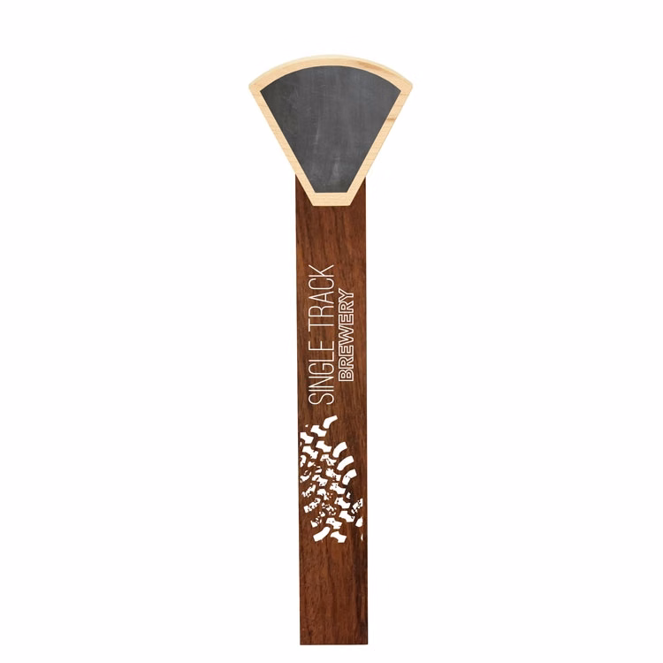 2-Part Tap Handle With Chalkboard Header