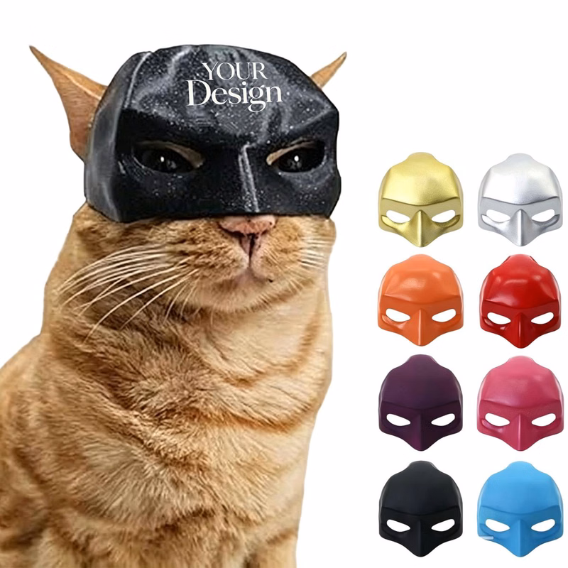 Superhero Pet Costume Mask